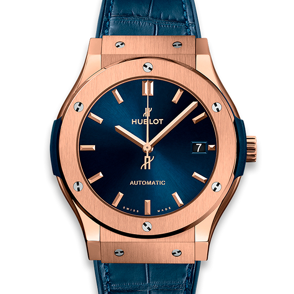 Hublot Classic Fusion Blue King Gold 45mm