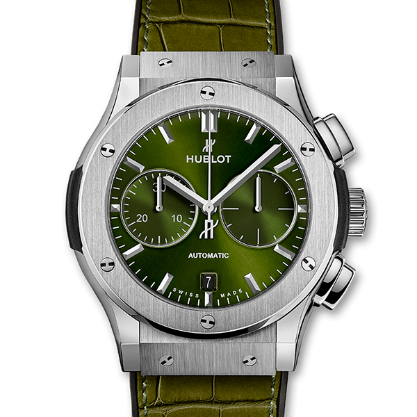 Hublot Classic Fusion Chronograph Titanium Green 45mm