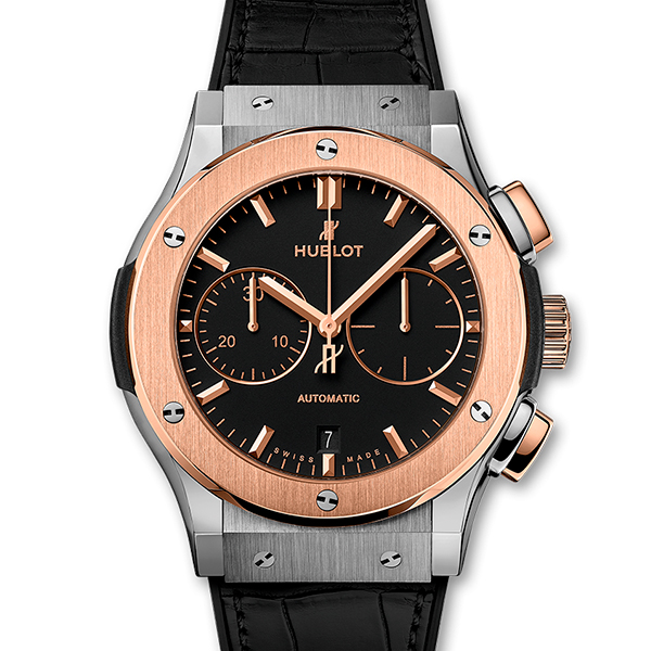 Hublot Classic Fusion Chronograph Titanium King Gold 45mm