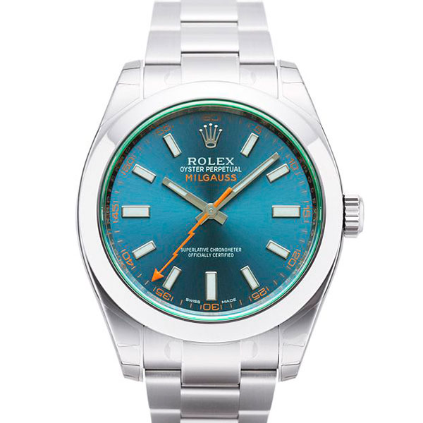 Replica Rolex Milgauss 116400 GV Blue