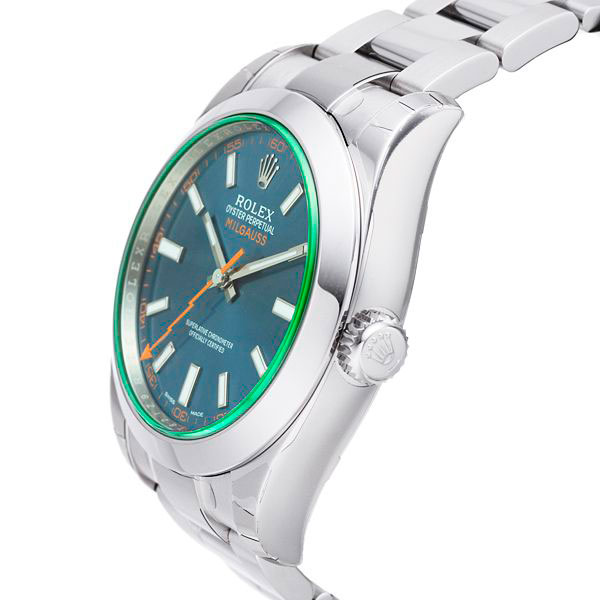 Replica Rolex Milgauss 116400 GV Blue